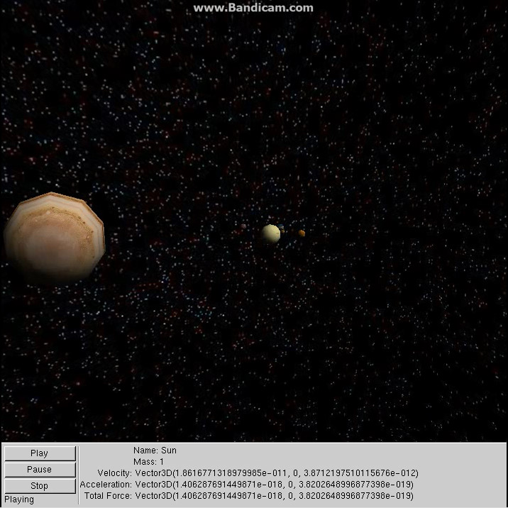 Solar System Start Zoom Out